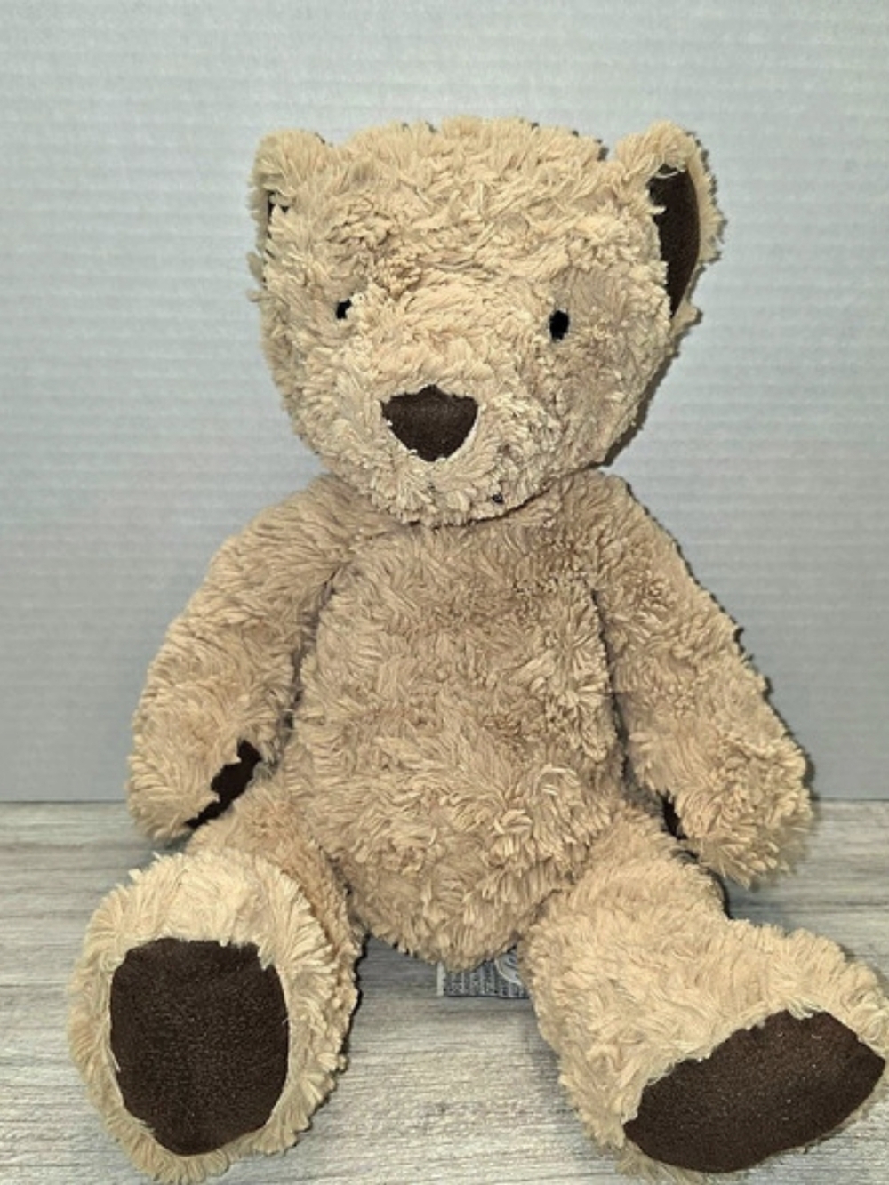 Jellycat Edward Bear Retired Collection Brown With Tan Paws Anr Ears